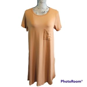 Lularoe Carly Dress Size XS Toffee color